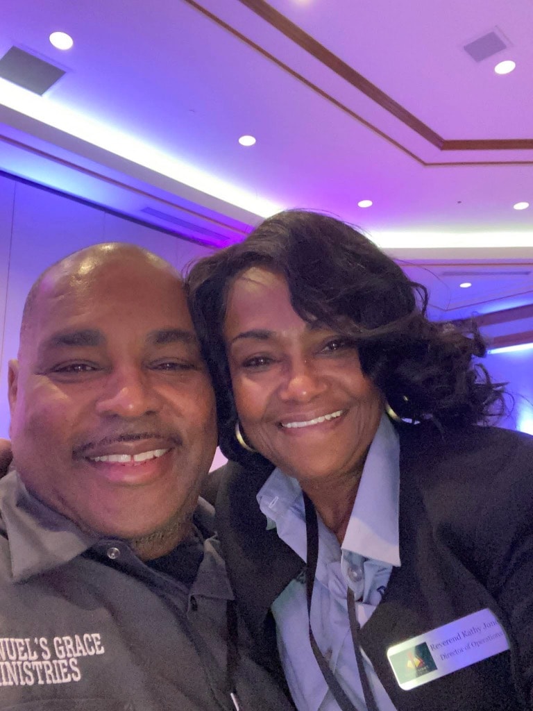 Rev. Farhley and Rev. Kathy Jones, founders of Immanuel's Grace Ministries